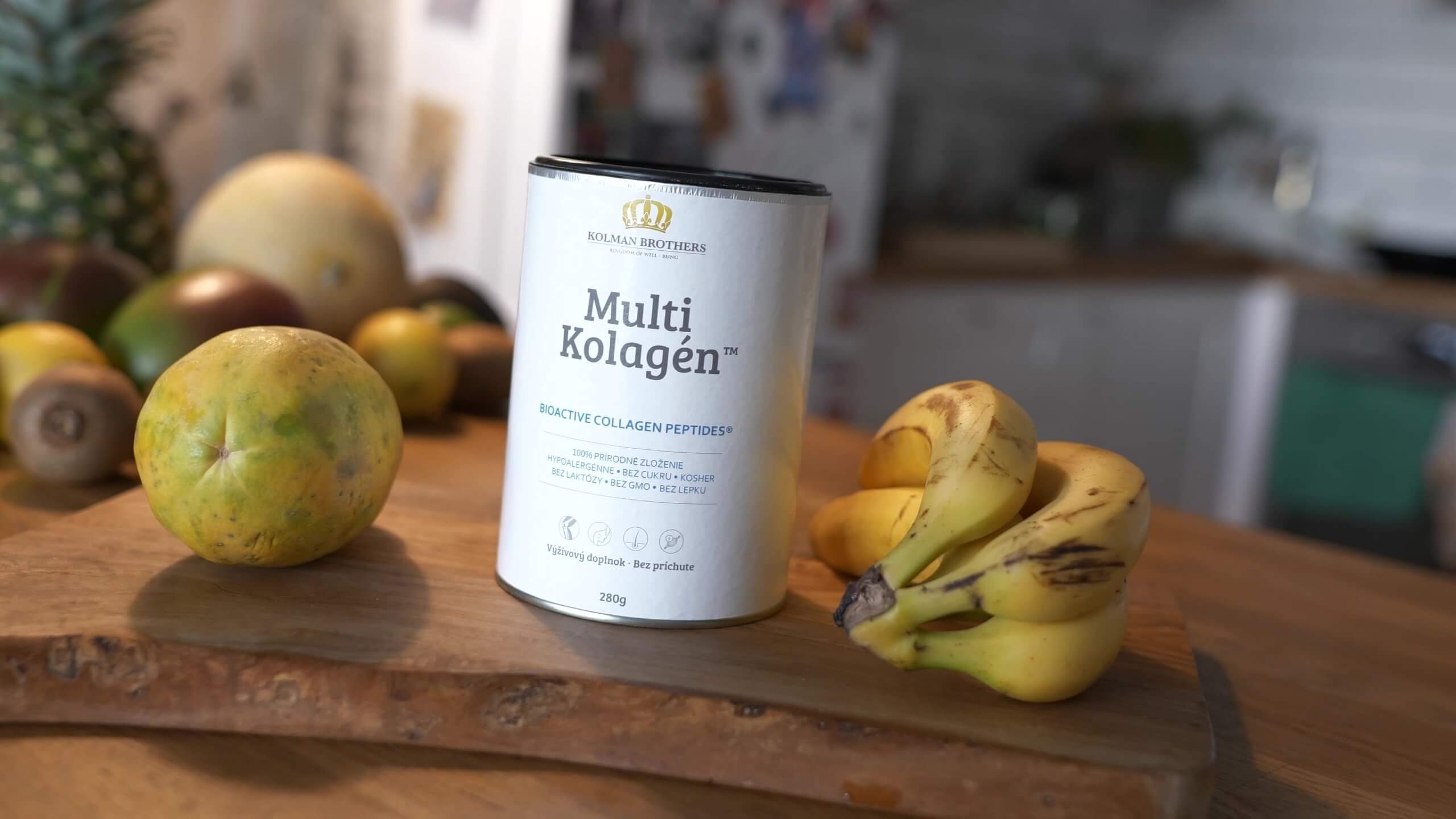 Multi Kolagén™ v papájovo - banánovom smoothie.